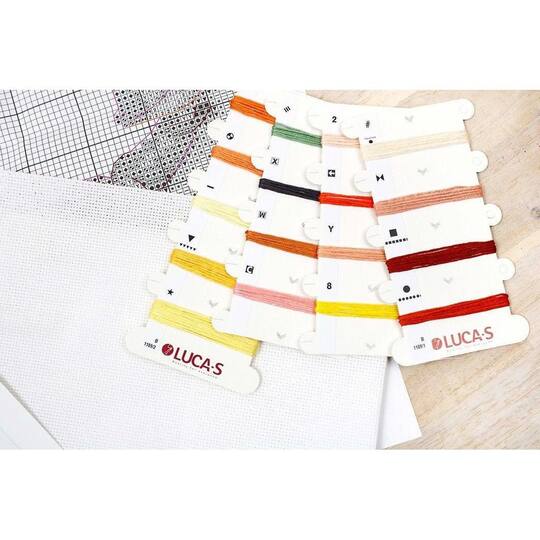 Luca-s Fox 3 Counted Cross Stitch Kit